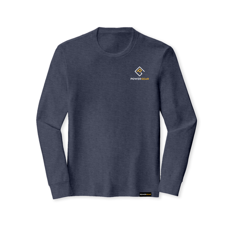 Tri-Blend Crew Long Sleeve Tee