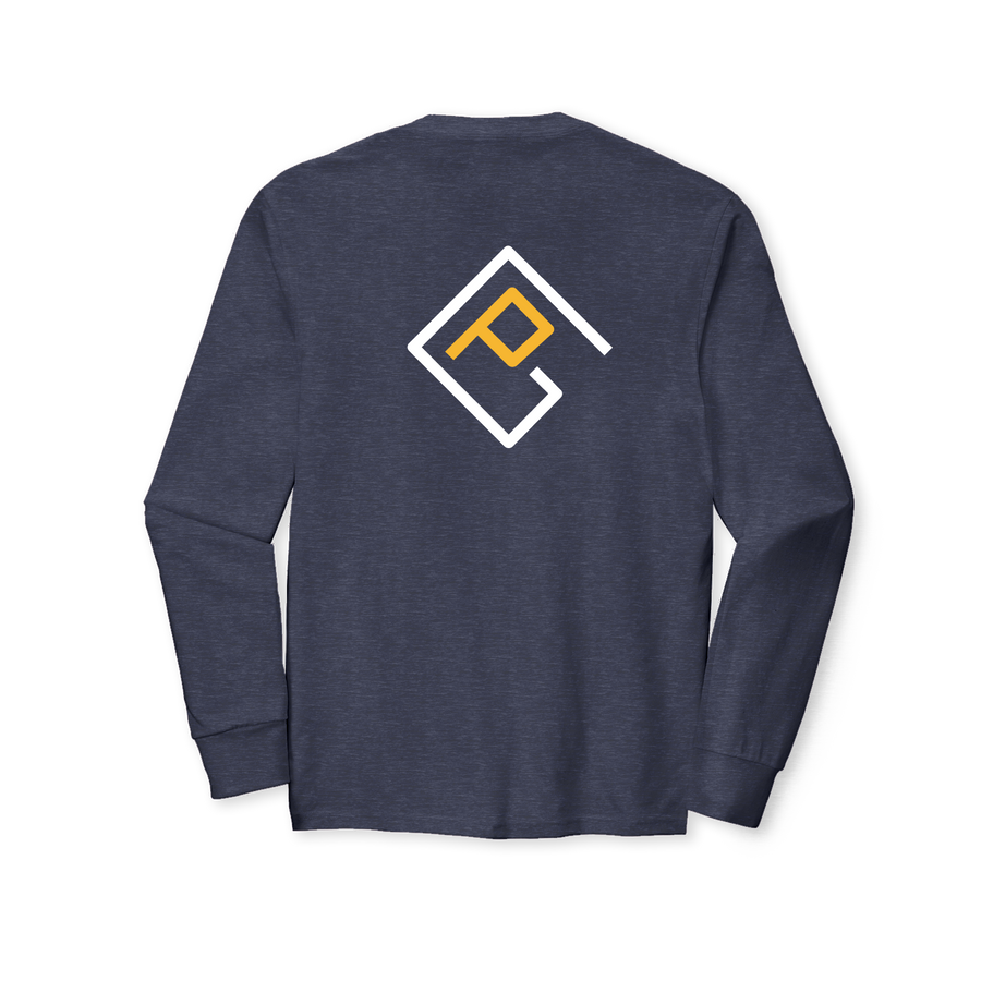 Tri-Blend Crew Long Sleeve Tee